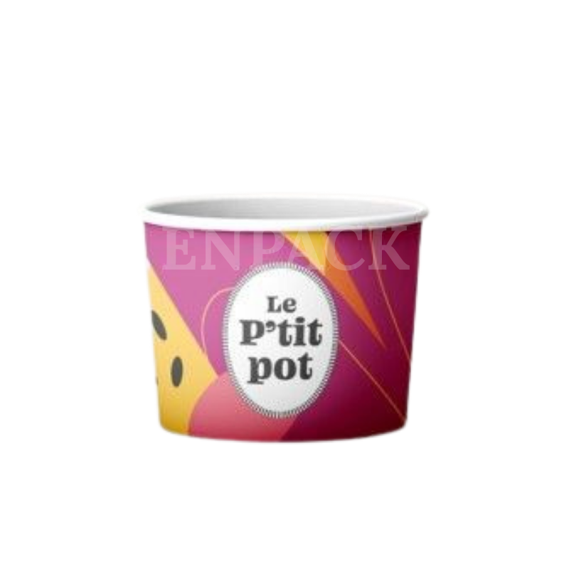 ENPACK (97) pot de glace 2 Boules/100 PCS – Image 1